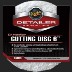 DMC6 Meguiar's Mikrofaserpad Cutting Disc ø 152 mm / Pack a 2 Stk. - derzeit nicht verfügbar!