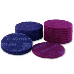 Mirlon Schlefvlies Scheibe 150 mm  P1500 Grau (Ultra Fine - UF) 10 Stck