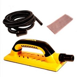 Mirka Handy-Kit mit Bügelgriff 80x230mm 55-loch & Absaugschlauch 4m (Angebot!)