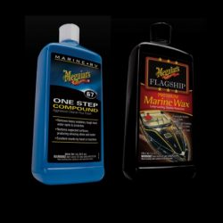M6732_6332 Meguiar's Marine Set One-Steep Compound & Marine Premium Wax 2x946 ml