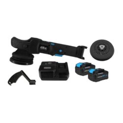 SFG001.002 Shine Faxtion Akku Exzenterpolierer 15mm Hub, 5Ah - Teller 125 und 150mm (LG + 2 Akku)
